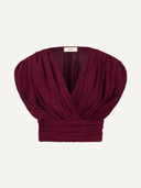Mia Top Burgundy