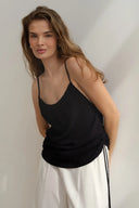 Amore Top Silk Black