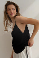 Amore Top Silk Black
