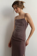 Laura Dress Taupe