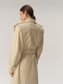 Roux Coat Almond