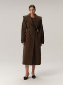 Roux Coat Walnut