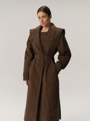 Roux Coat Walnut