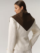 Noa Triangle scarf Walnut