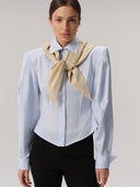 Noa Triangle scarf Almond