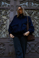 Leonie Bomber Jacket Navy